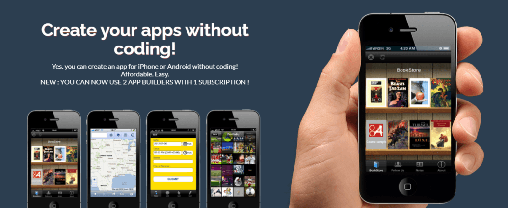 download best software to make apps without coding